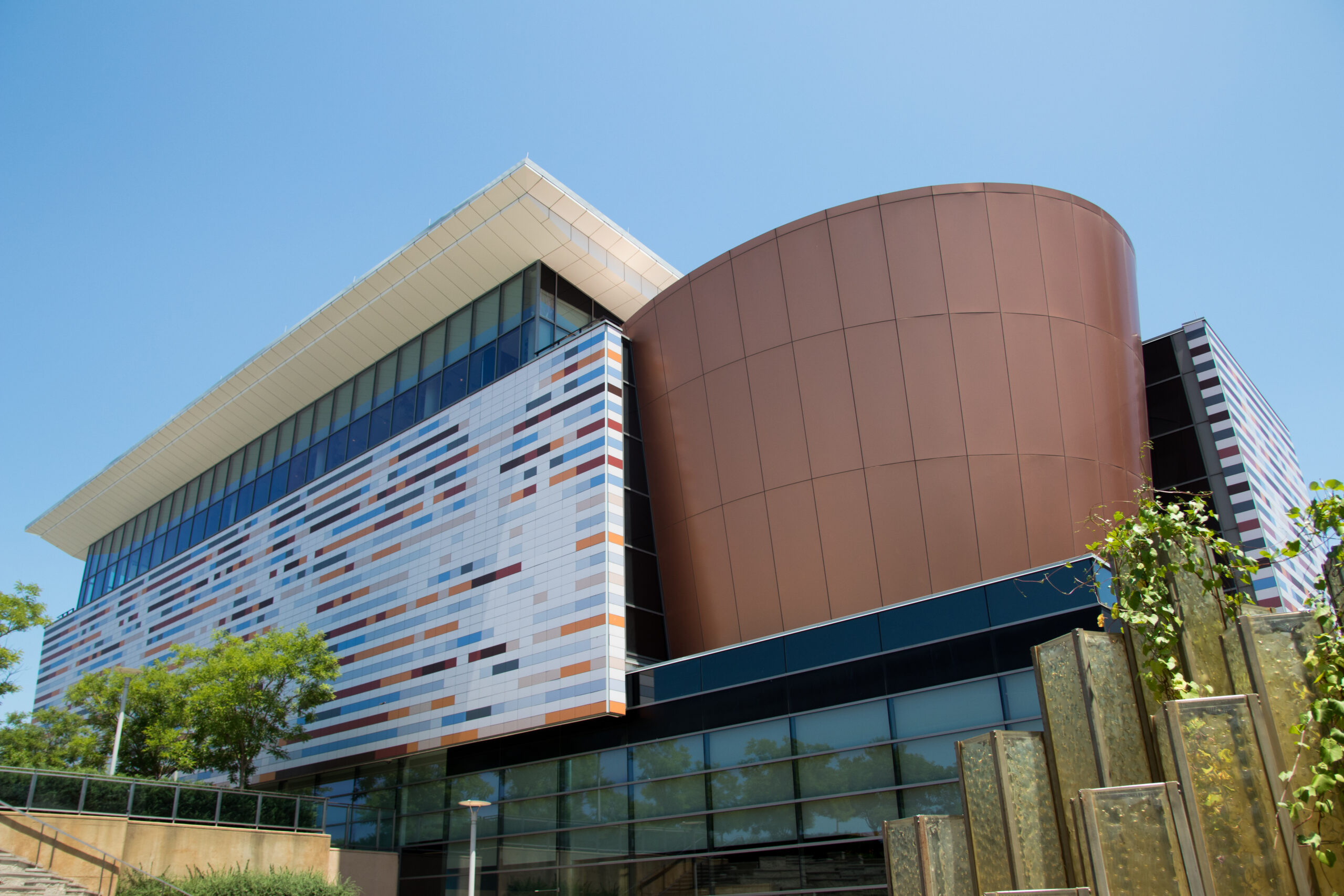 Muhammad Ali Center Louisville Kentucky showing the contemporary architecture of the institution dedicated to the Louisville native